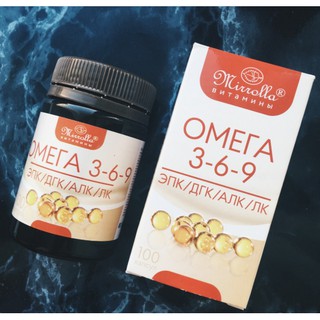 DẦU CÁ OMEGA 3-6-9 MIRROLLA 100V