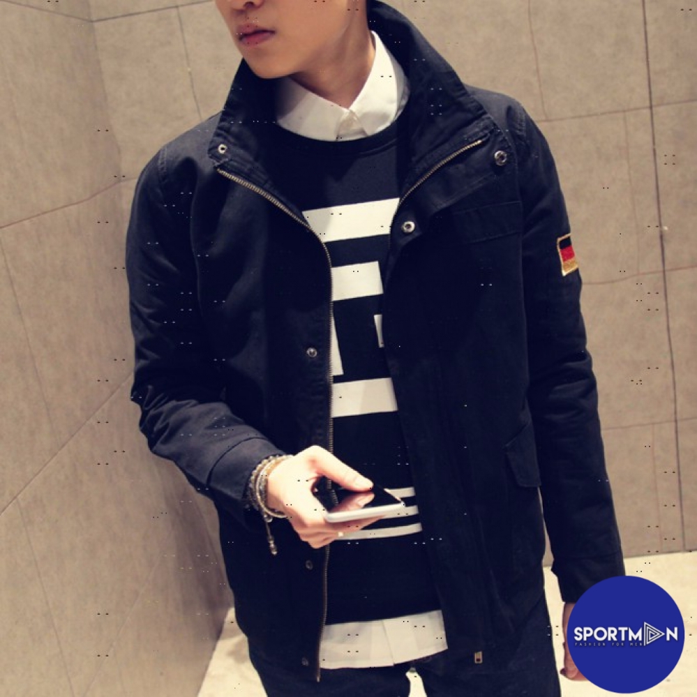 FREESHIP 99K TOÀN QUỐC_Áo khoác kaki cờ Đức - AR128