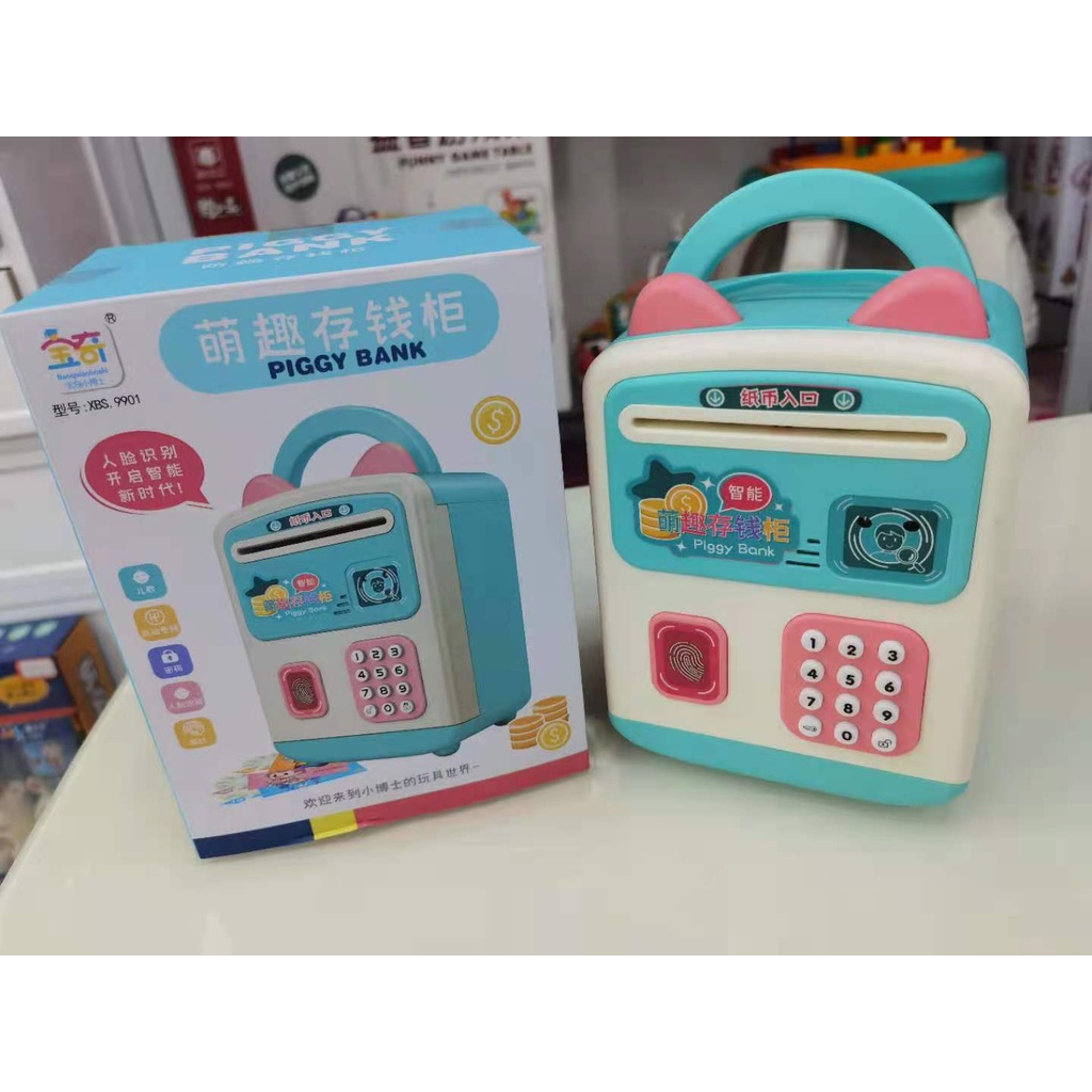 Két sắt mini cho bé cao cấp tiện lợi siêu dễ thương dạy bé cách tiết kiệm ngay từ nhỏ dochoigo.vn