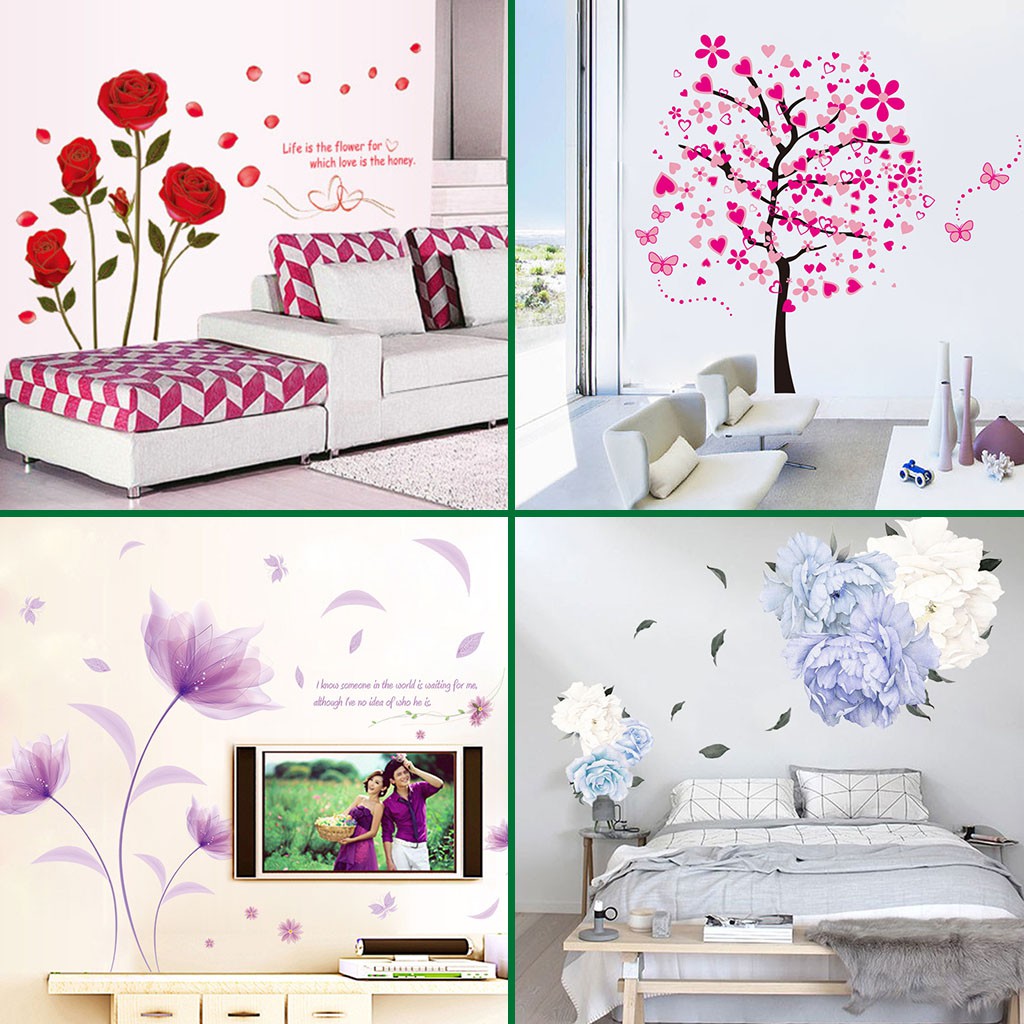 Decal dán tường, tranh dán tường, tranh trang trí decor phòng nhiều mẫu lựa chọn - Mẫu 3