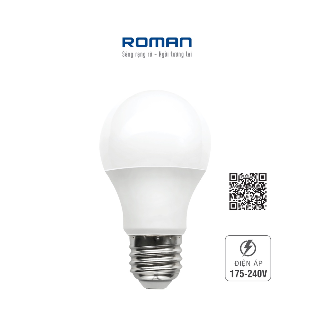 BÓNG ĐÈN LED BULB ROMAN A3 ELB7028 3W/5W/7W/9W/12W