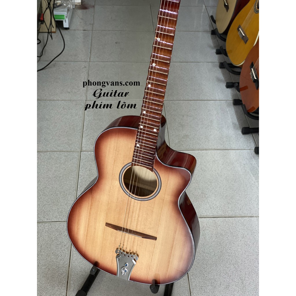 Đàn guitar vọng cổ thùng phím lõm