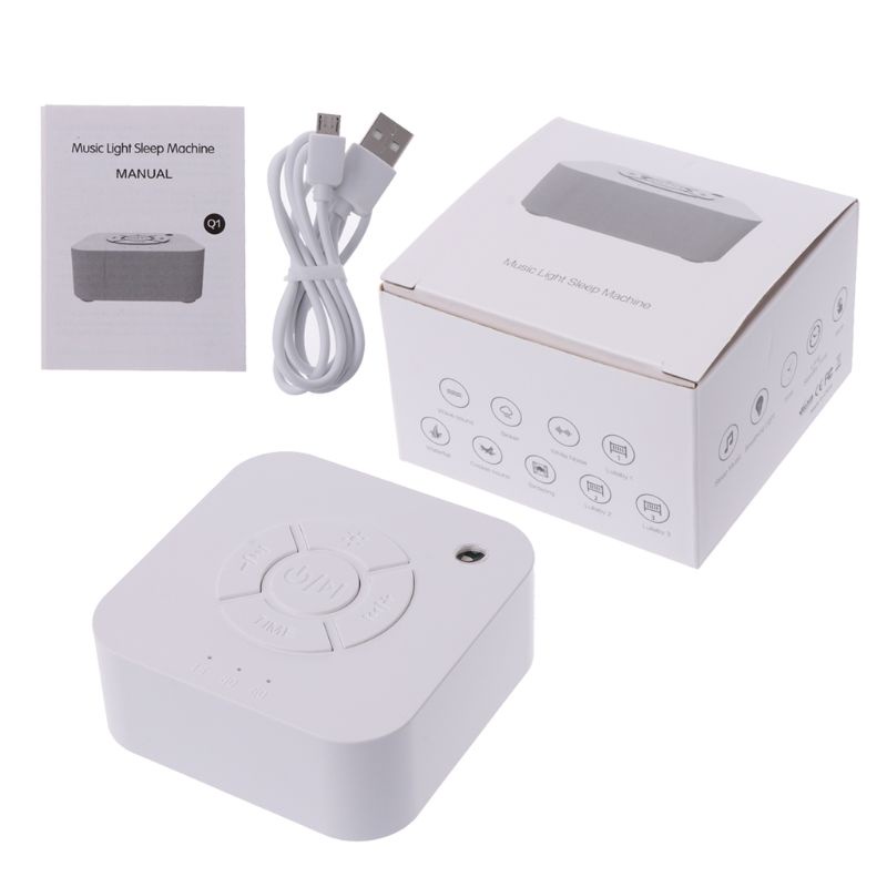 Máy Tạo Tiếng Ồn Trắng Tiếng Ồn Tự Nhiên Kèm Sạc USB Tiện Dụng Mang Theo Du Lịch