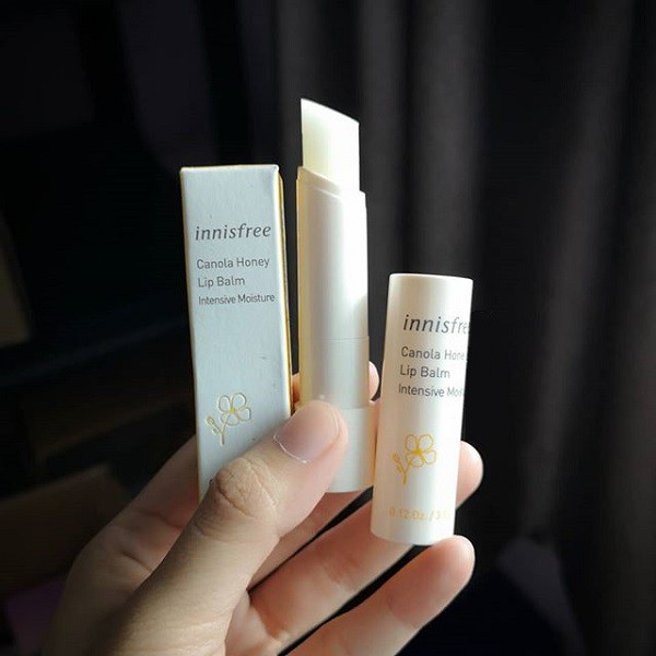 Son dưỡng môi không màu Innisfree Canola Honey Lip Balm Stick