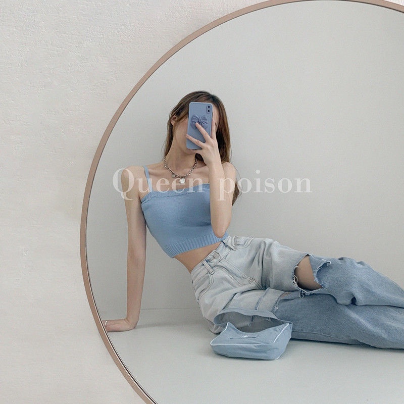 Quần Jean Lưng Cao Dáng Ôm Màu Sắc Gradient Thời Trang