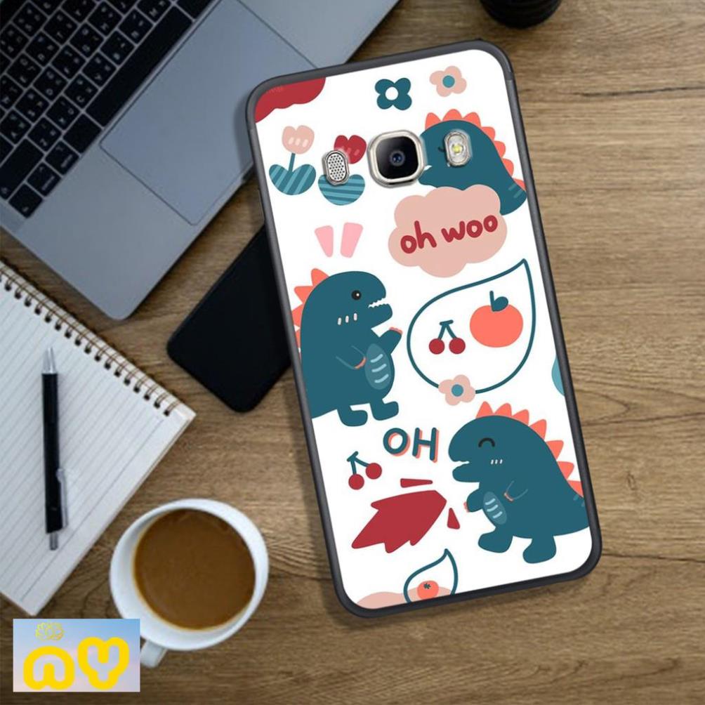 ỐP SAMSUNG J3 2016/J5 2016/J7 2016, IN HÌNH CHÚ KHỦNG LONG SIÊU CUTE PHO MAI. Như Ý