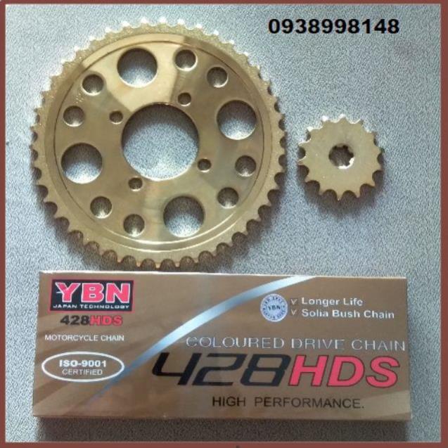 Bộ Nhông xích đĩa FX125, FX,FX 125 -NTS