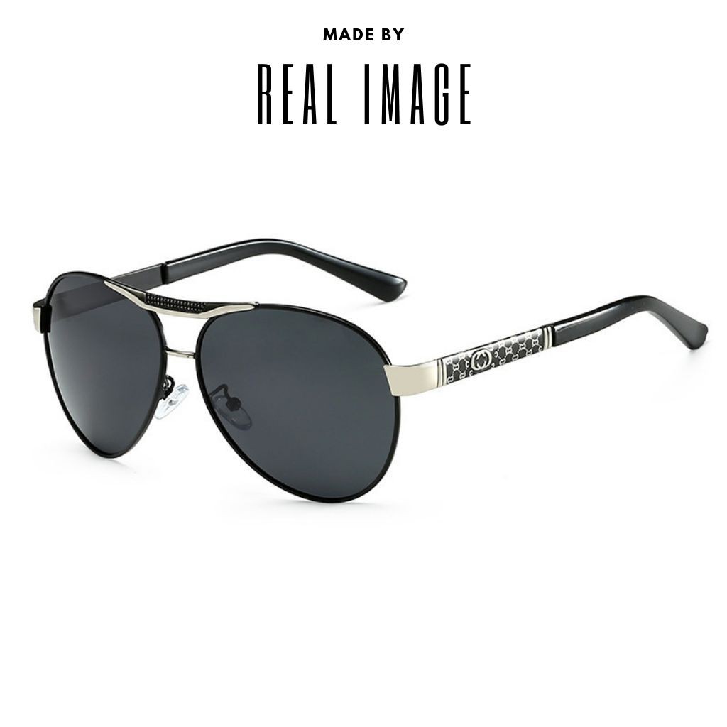 Kính râm đi đêm chống lóa đèn, chống tia UV phong cách Châu Âu, gọng kim loại, mắt kính nhiều gam màu thời trang unisex | BigBuy360 - bigbuy360.vn