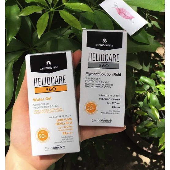 Kem chống nắng Heliocare Water gel/pigmented fluid