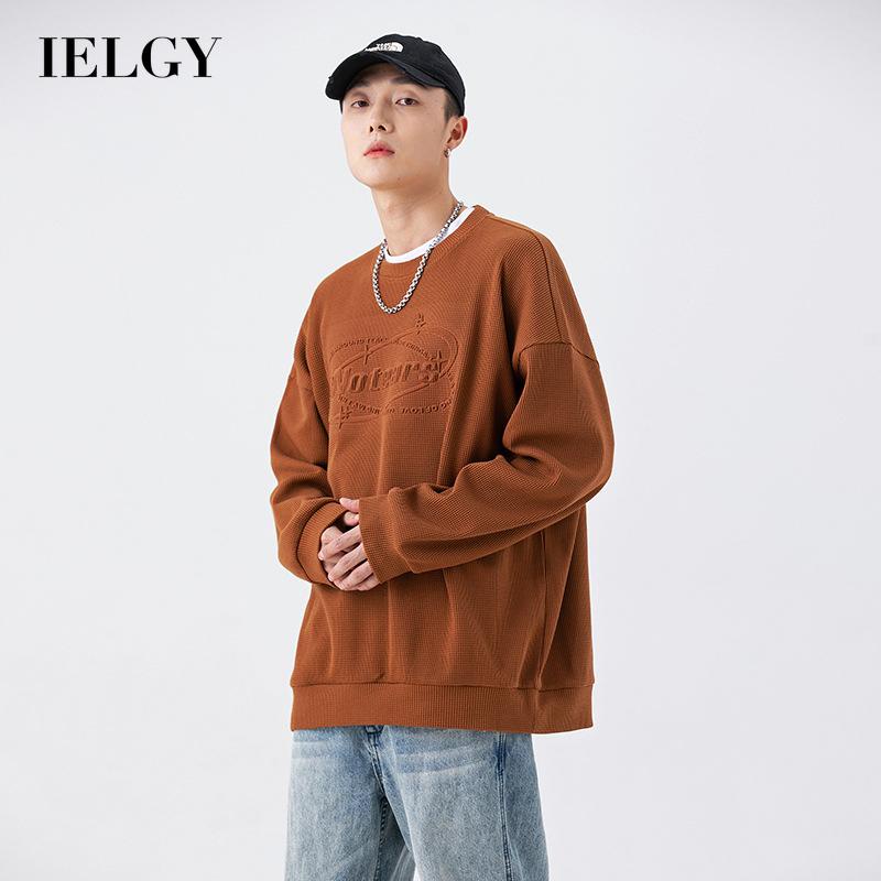 Áo sweater Cổ Tròn Màu Sắc Đơn Giản Cho Nam