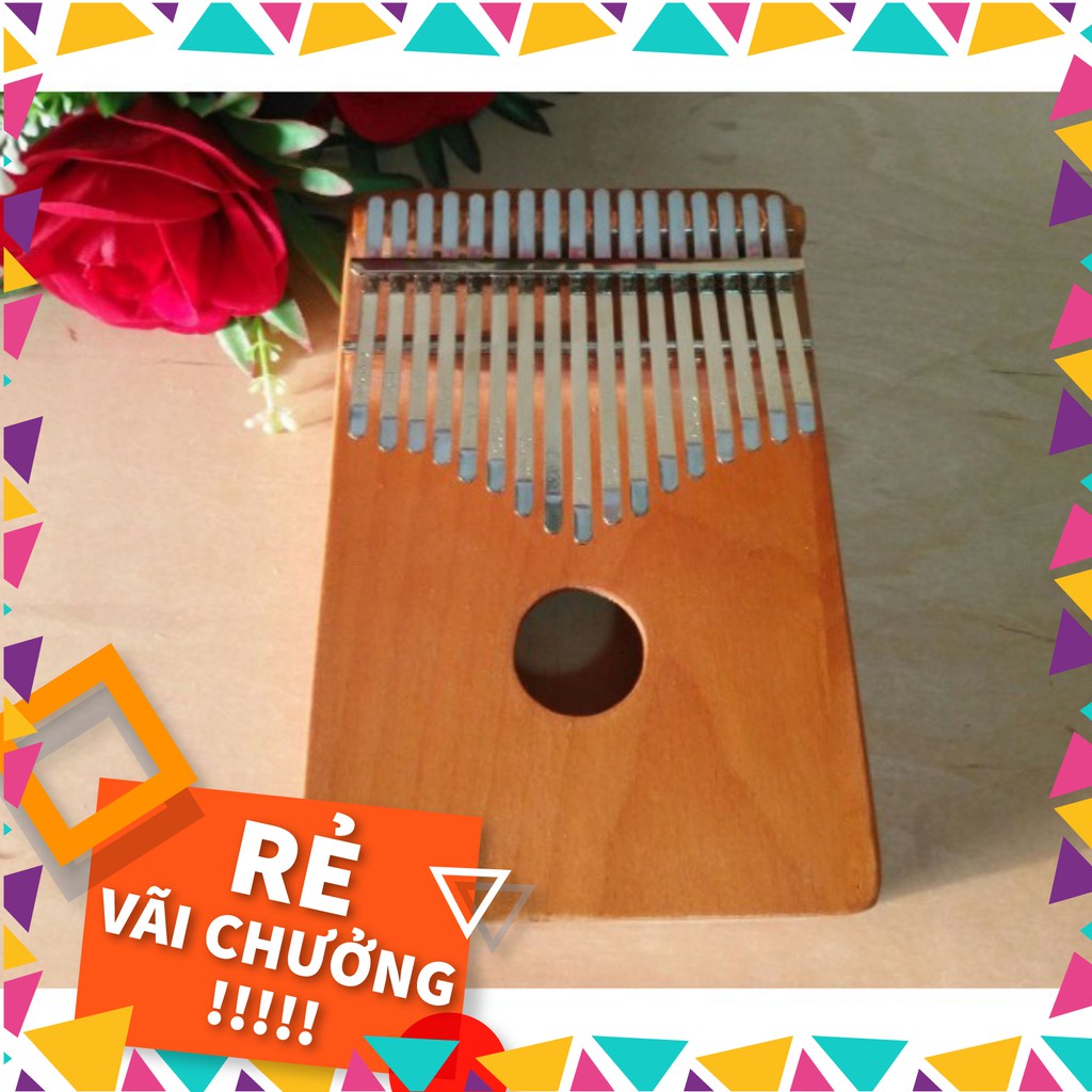 [BLcomputer] DK07 Đàn Kalimba 17 phím bằng gỗ - Đàn Kalimba Thumbs Piano -Tặng túi đựng đàn