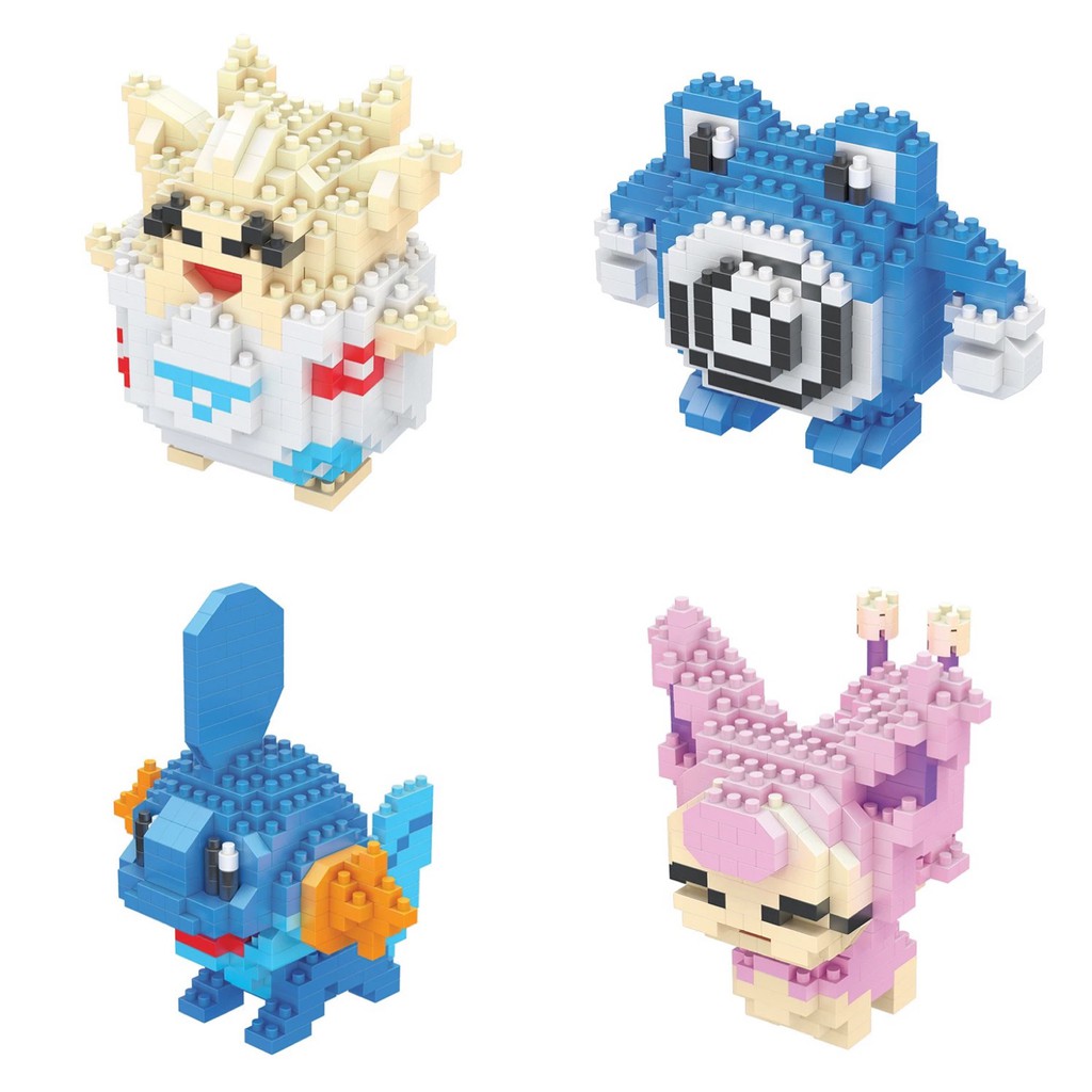 Bộ Lắp Ráp Lego Mô Hình Nhân Vật Pokemon