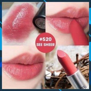 Son MAC ruby woo - Chili Full Size Bản Matte, Powder Kiss