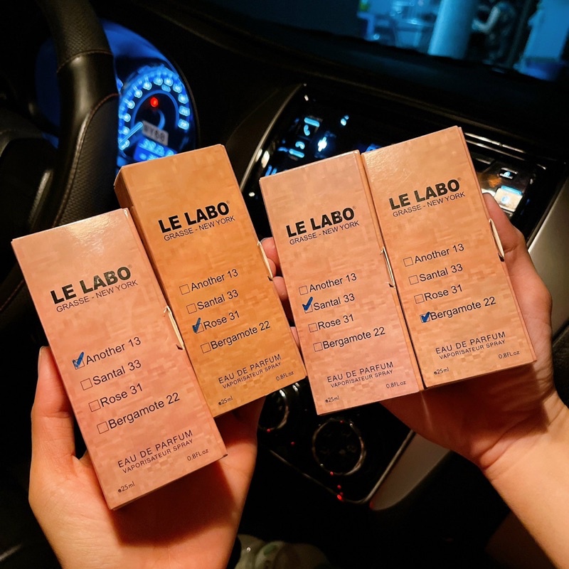 Nước hoa lelabo mini 25ml nam nữ đầy đủ mùi hương thơm lâu 6-8h