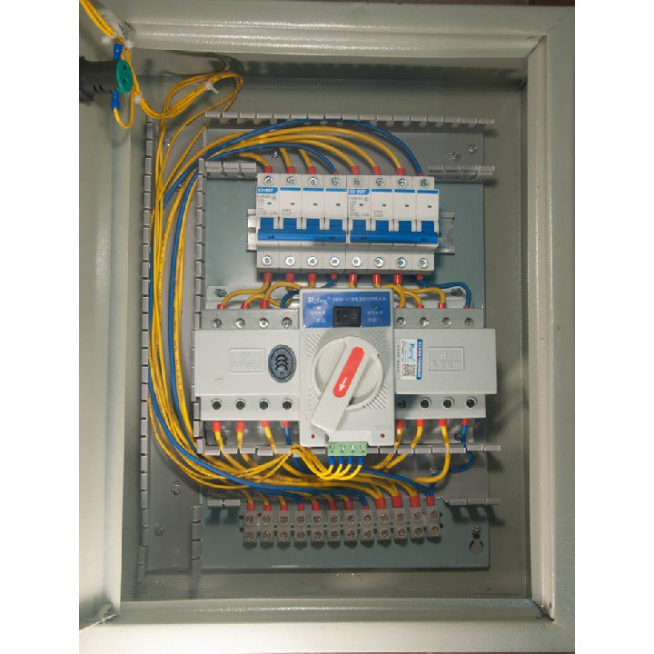 Tủ ATS 3 pha 63A kèm 2 CB ( 4 dây)