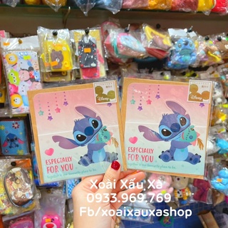 Thiệp 3D hoạt hình stitch -pooh disney