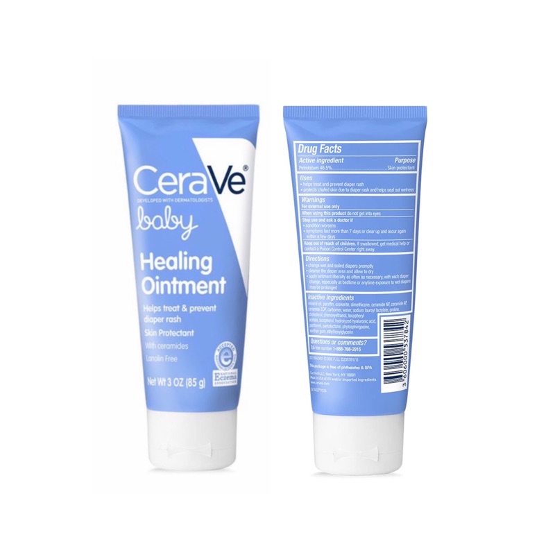 Kem đa năng đặc biệt dành cho trẻ em Cerave Baby Healing Ointment 85g