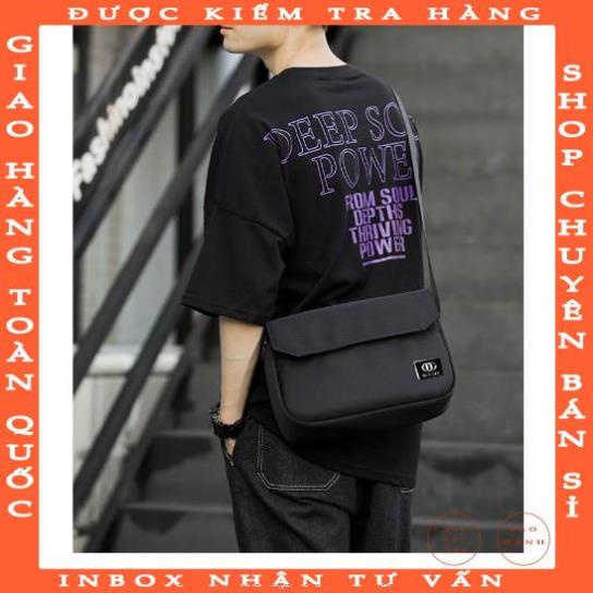 Túi đeo chéo nam nữ đựng ipad Hàn Quốc BEE GEE 072 chất lượng cao vải chống thấm nước - cobonshop