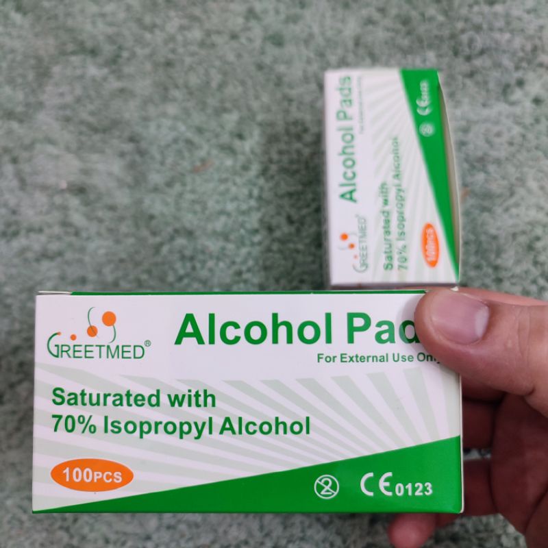 (Q1-HCM) Gạc tẩm cồn tiệt trùng ( Alcohol Pads ) | Bông Tẩm Cồn