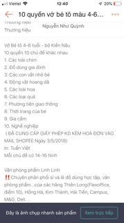 Combo 10 Quyển Tô Màu Cho Bé