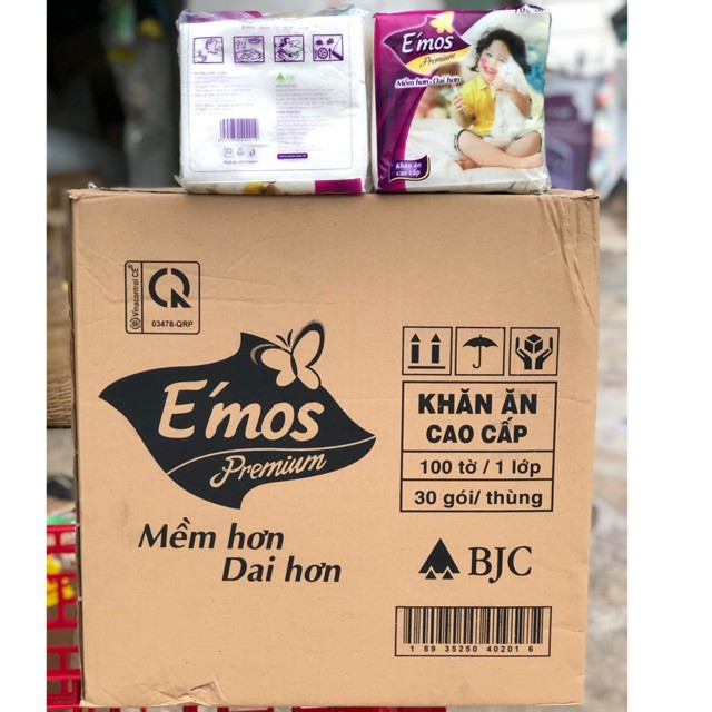 Giấy Vuông Emos 100 tờ 1 gói