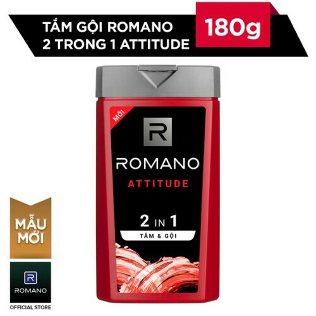 Tắm gội Romano Attitude 180g