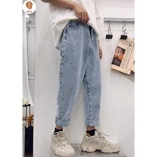 Quần Jean Baggy Nam, Form Rộng Thời Trang Trenda Phong Cách Giới Trẻ - QJ33