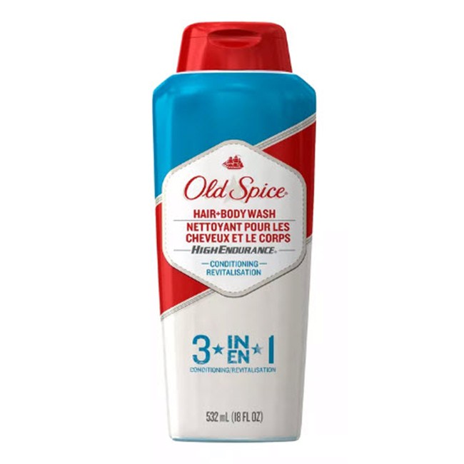 Sữa tắm gội Old Spice HighEndurance 3 trong 1 - Mỹ - 532ml