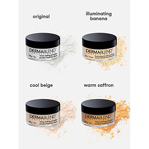 Dermablend ✨ Phấn phủ kiềm dầu không màu Loose Setting Powder 5g