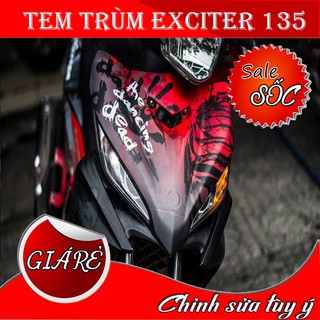 Tem Trùm Xe Exciter 135
