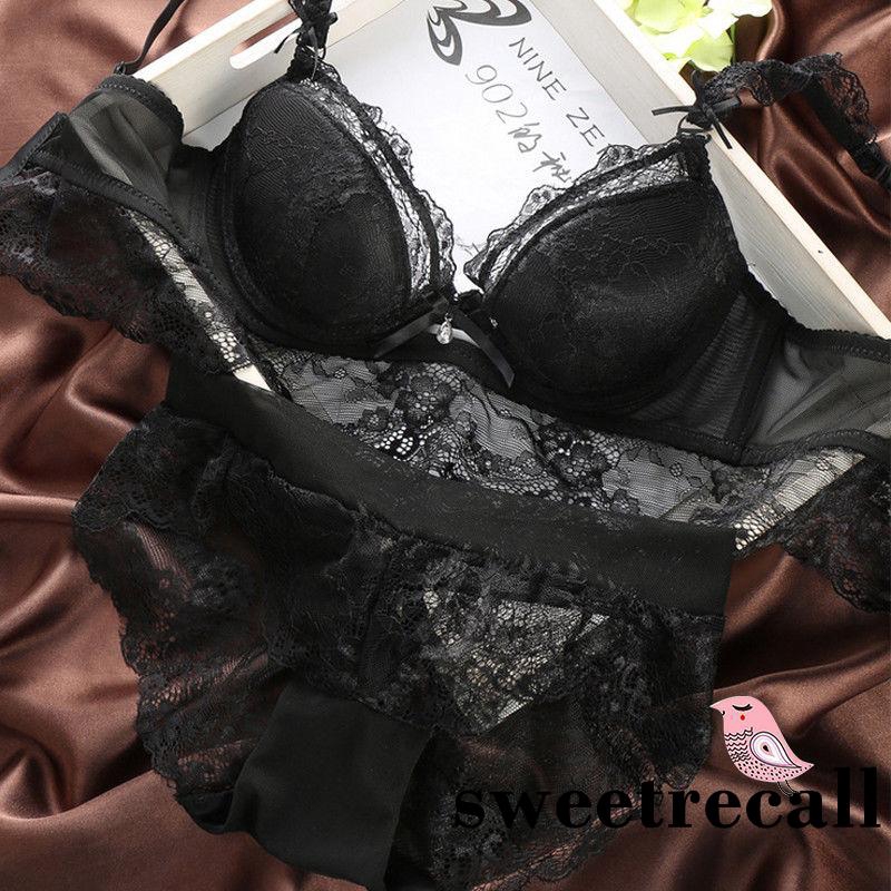 Set đồ lót ren có mút đệm quyến rũ dành cho nữ | BigBuy360 - bigbuy360.vn