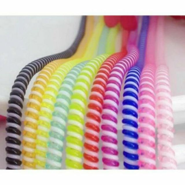 (Xả hàng nghỉ bán) Dây quấn sạc cáp tai nghe (3 dây)