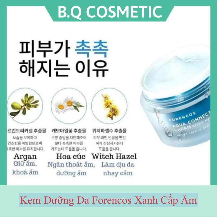 Kem Dưỡng Da Forencos Xanh Cấp Ẩm