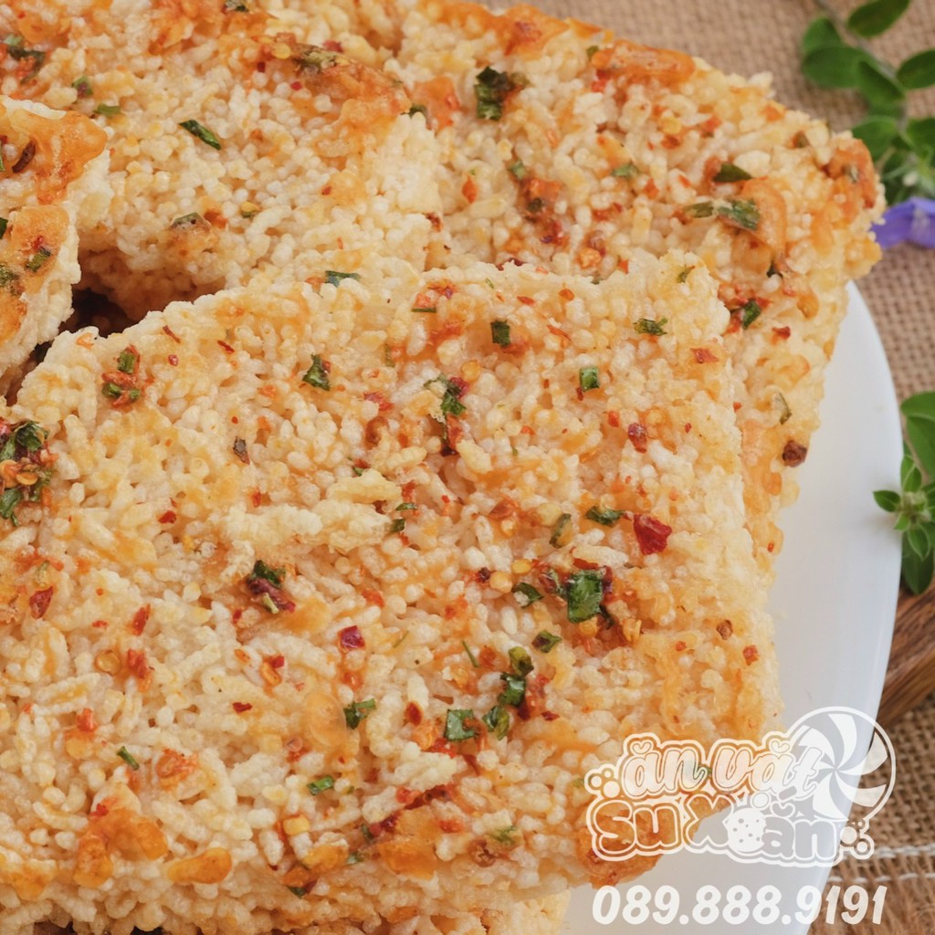 Cơm cháy 4 vị siêu phẩm nhà Ăn Vặt Su Xoắn