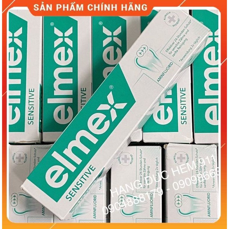 Kem đánh răng Elmex 75ml nội địa Đức