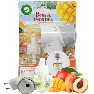 Bộ khuếch tán tinh dầu tự động Air Wick gồm 1 máy khuếch tán và 1 lọ tinh dầu dung tích 19ml.đào, xoài Maui