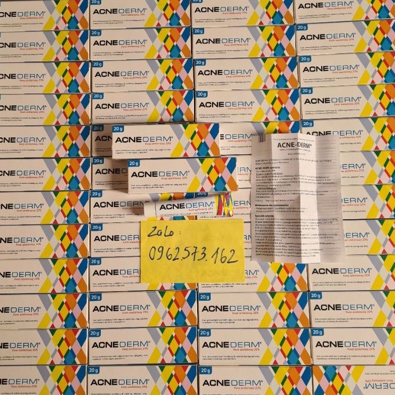 Acne Derm 20% Azelaic Acid BaLan  - Kem giảm Mụn, mờ thâm
