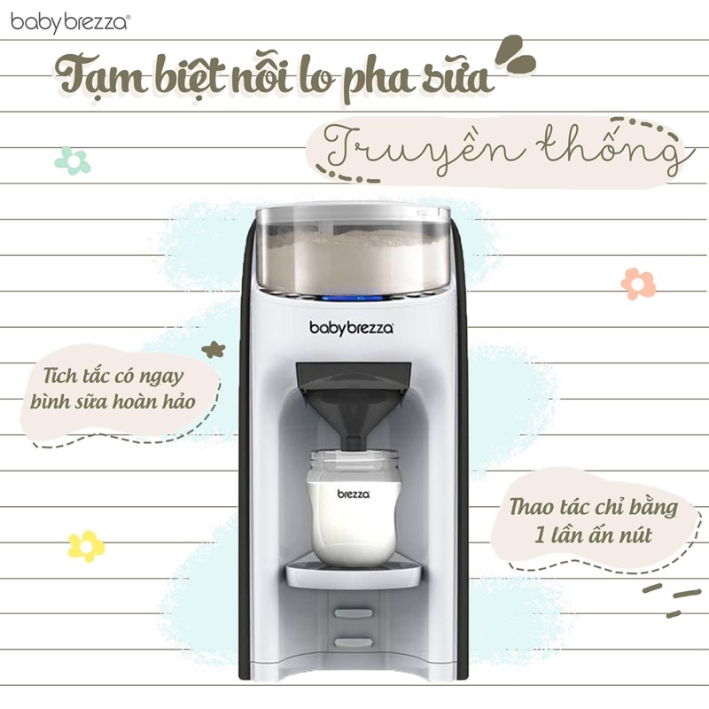 MÁY PHA SỮA BABY BREZZA FORMULA PRO ADVANACE