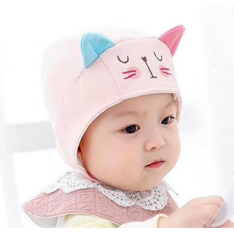 Mũ hình thú có dây buộc cho bé dưới 1 tuổi. Mũ nón đội ấm đầu cho bé trai bé gái. Mũ nón mùa đông cho bé