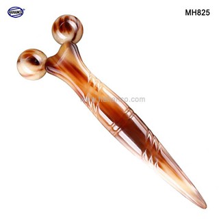 Dụng cụ lăn massage nâng cơ mặt và body bằng sừng - HAHANCO - MH825