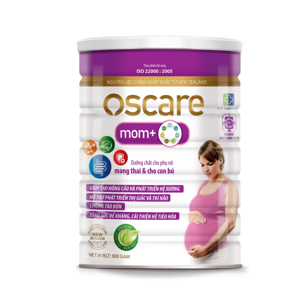 Sữa Oscare Nutrition Mom tăng cường vitamin, khoáng chất, duy trì sức khỏe cho phụ nữ mang thai và cho con bú thumbnail