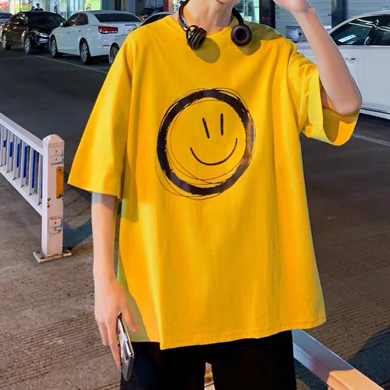 Áo thun tay lỡ unisex WIND form rộng Ngẫu Nhiên thử sự may mắn oversize ulzzang