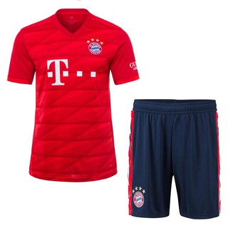 Quần áo bóng đá clb bayern - đỏ- mùa giải mới 2019/20- vải thun lạnh xịn