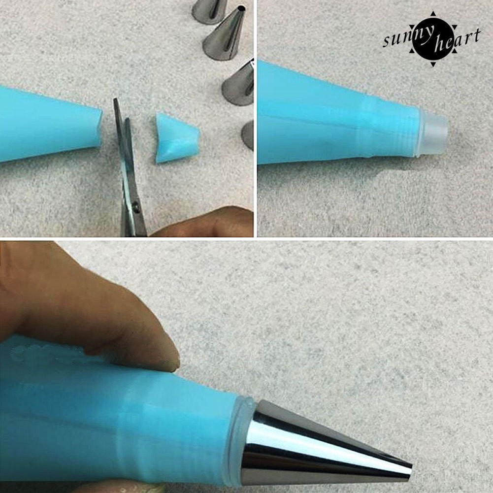 (Hàng Mới Về) Set 8 Đuôi Bắt Bông Kem Trang Trí Bánh Tiện Dụng 1y