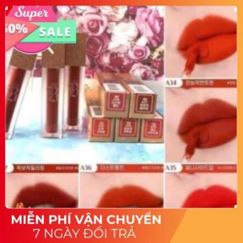 Son Black Rouge A37 ⚡️𝑯𝒂̀𝒏𝒈 𝑯𝒂𝒏𝒅𝒎𝒂𝒅𝒆⚡️ Màu Đỏ Nâu Đất | BigBuy360 - bigbuy360.vn