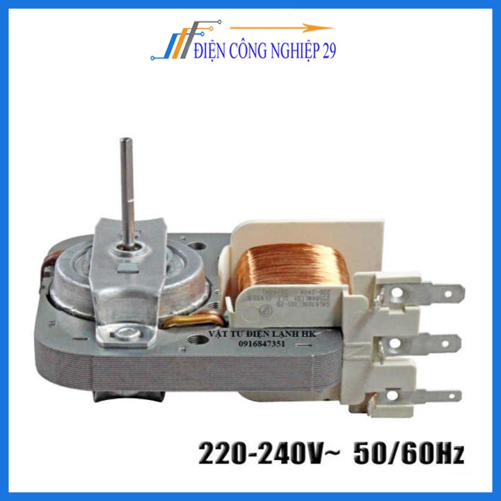 Motor quạt làm mát trong lò vi sóng 2 chân - 3 chân