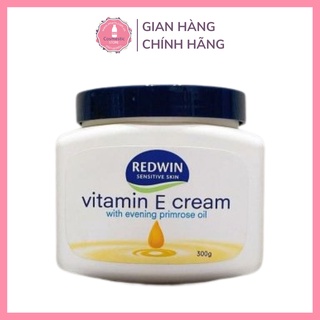 Kem Dưỡng Ẩm Redwin Vitamin E Giảm Nứt Nẻ Cấp Ẩm Giúp Da Căng Mịn Tươi Trẻ 300g