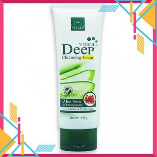 Hot sữa dưỡng mặt dạng bọt Vitara DEEP Cleansing Foam