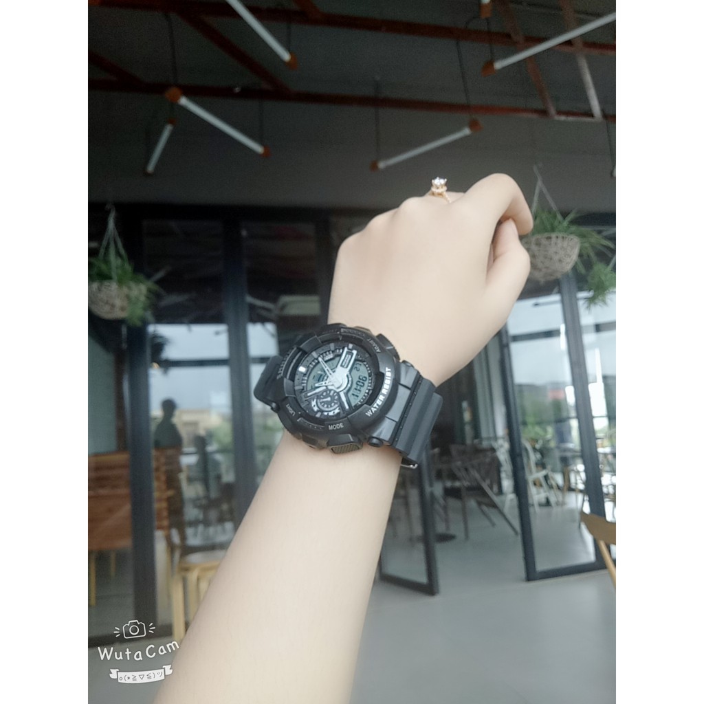 Đồng Hồ Nam Nữ Thể Thao Shhors Điện Tử Dây Cao Su SA011h 50gr | BigBuy360 - bigbuy360.vn