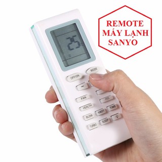 REMOTE MÁY LẠNH SANYO 1 và 2 chiều thường loại nhỏ - Hàng mới 100% - bh 3 tháng lỗi đổi mới